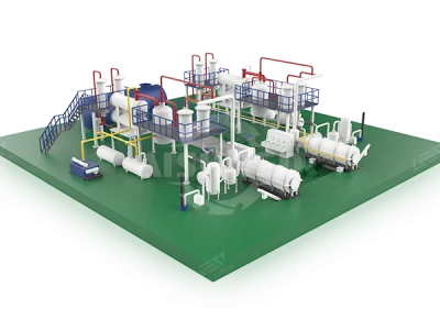 Gumiabroncs-pirolízis Rendszer